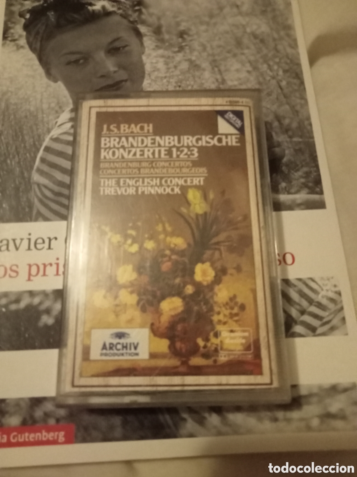 Casetes antiguos: Bach conciertos de brandemburgo 1,2,3