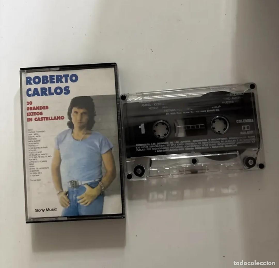 Casetes antiguos: Roberto Carlos 20 Grandes Exitos En Castellano Cassette ind argentina