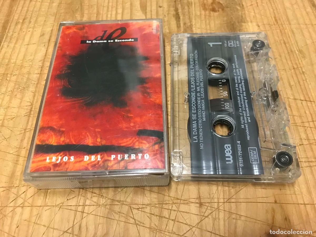 Casetes antiguos: La Dama Se Esconde - Lejos Del Puerto (Cass, Album)C