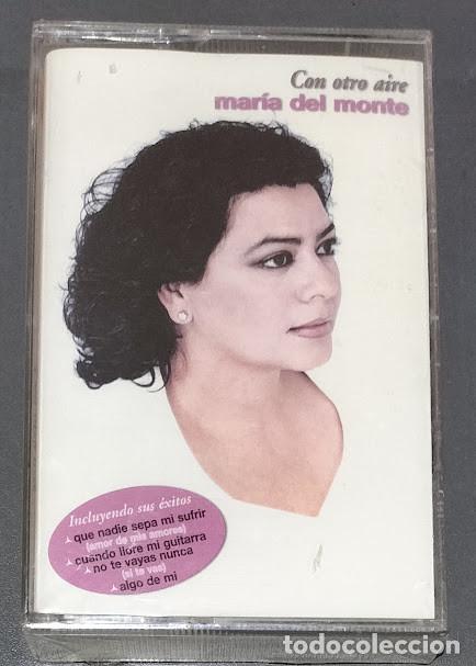 Casetes antiguos: Mar&iacute;a Del Monte - Con Otro Aire - Cassette, Ventura 2002. Nuevo, precintado.
