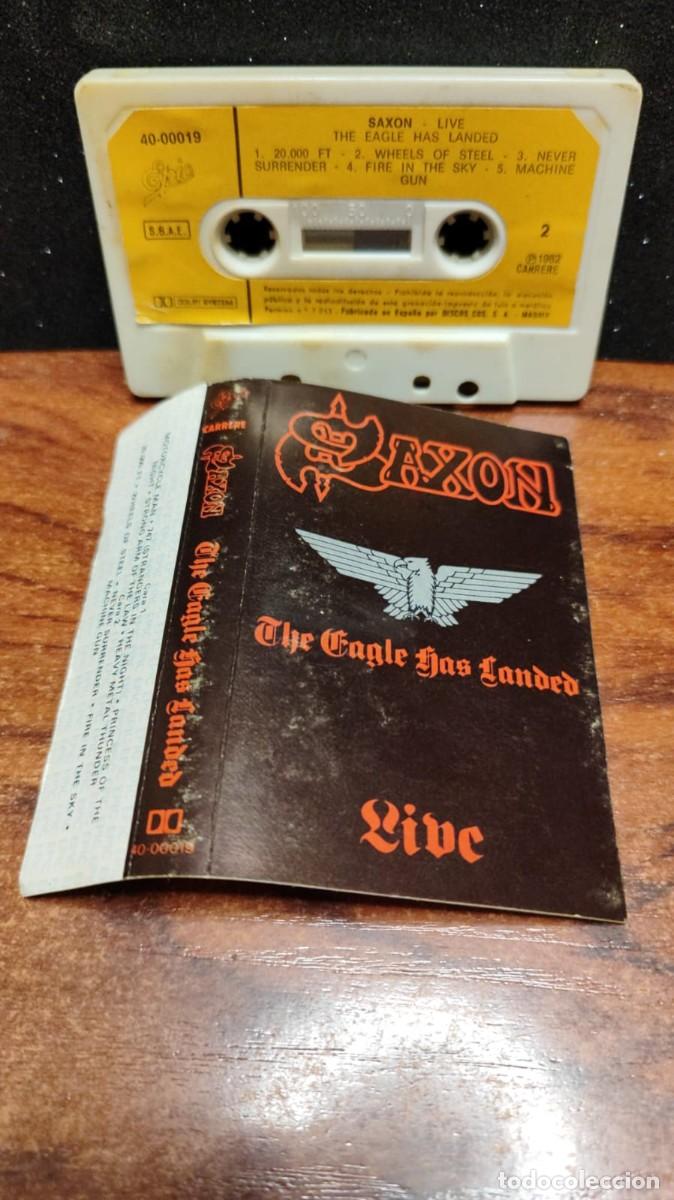 Casetes antiguos: Saxon - The Eagle Has Landed (Live) - Casete