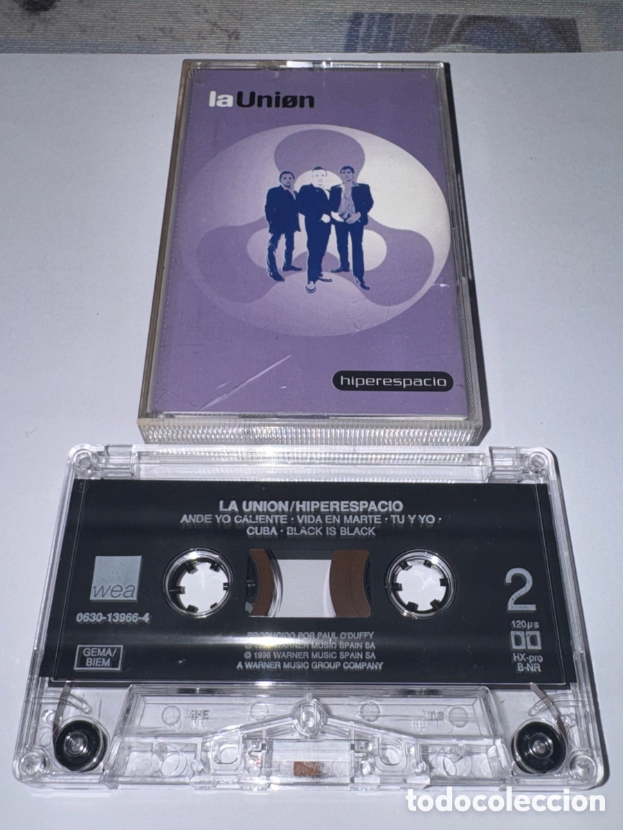 Old Cassettes: La Uni&oacute;n &ndash; Hiperespacio (1996) &ndash; Casete original