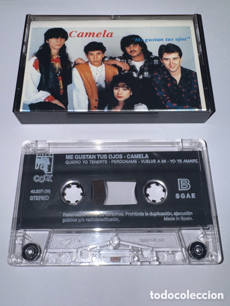 Alte Kassetten: Camela &ndash; Me gustan tus ojos (1993) &ndash; Casete