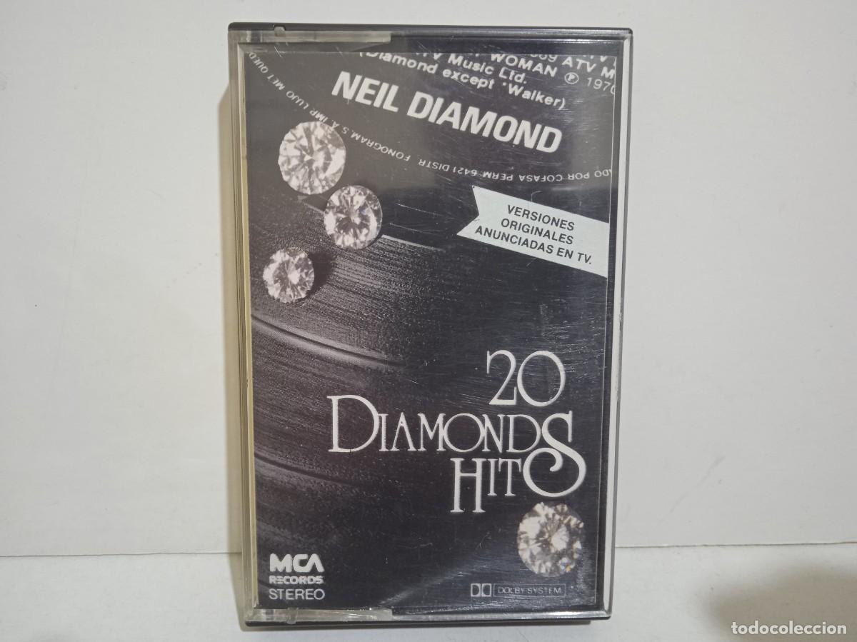Casetes antiguos: Neil Diamond - 20 Diamond Hits - Casete - 1979 - Spain