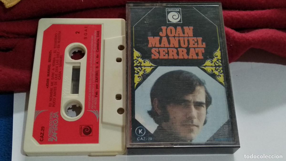 Casetes antiguos: JOAN MANUEL SERRAT / LA PALOMA - ZAFIRO 1969 - CASETE CINTA CASSETTE