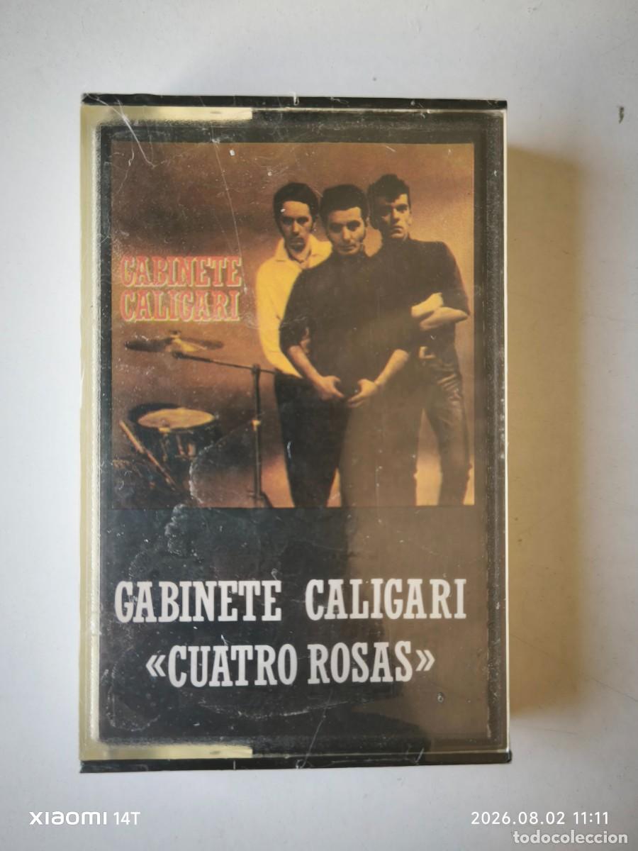 Casetes antiguos: GABINETE CALIGARI- CUATRO ROSAS (TRES CIPRESES(A)3C119) CASETE.