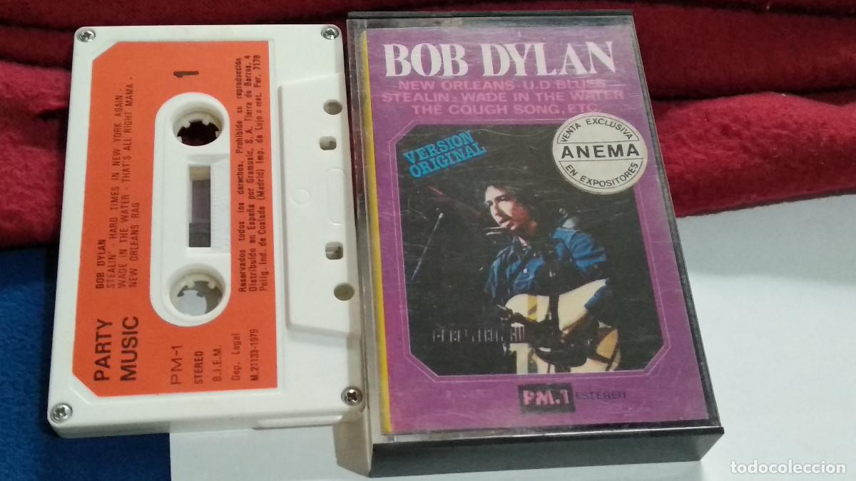 Casetes antiguos: BOB DYLAN / VERSI&Oacute;N ORIGINAL - PARTY MUSIC 1979 GRAMUSIC - CASETE CINTA CASSETTE