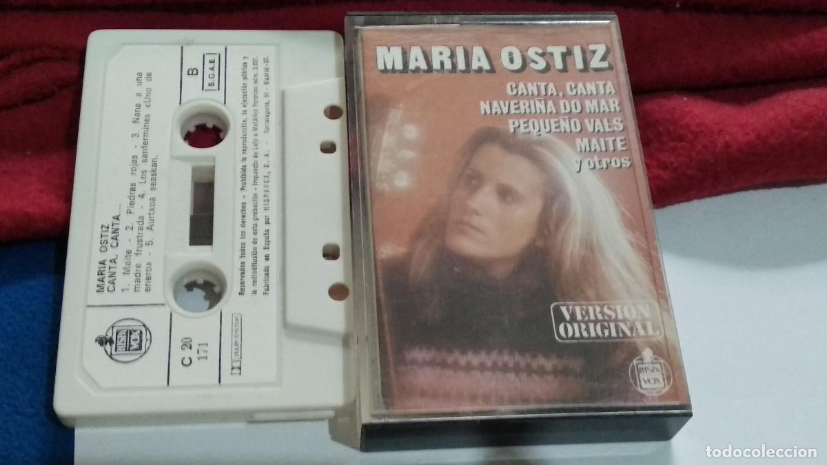Casetes antiguos: MARIA OSTIZ / CANTA, CANTA - CASETE 1979 HISPAVOX