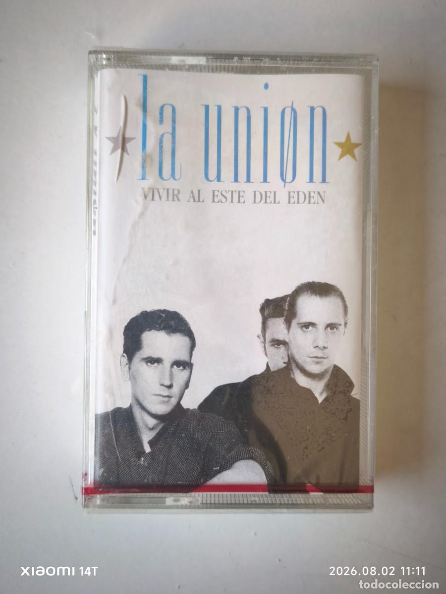 Casetes antiguos: LA UNION -VIVIVR AL ESTE DEL EDEN ( WEA 244676-4(U) CASETE
