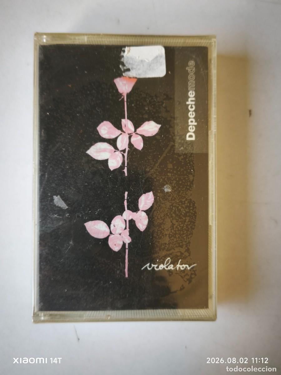 Casetes antiguos: DEPECHE MODE-VIOLATOR ( MUTE RECORDSCS STMER64) CASETE.