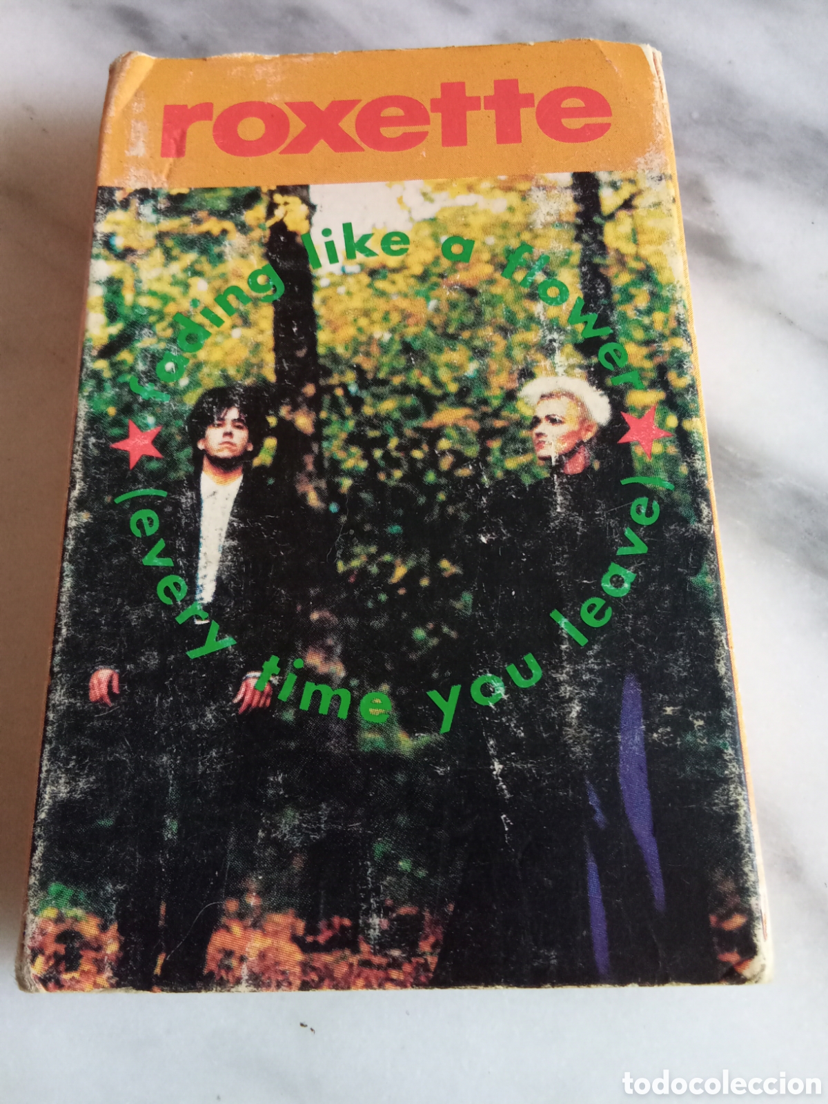 Casetes antiguos: Cassette Single 2 Tracks Roxette Fading Like A Flower - Edici&oacute;n USA