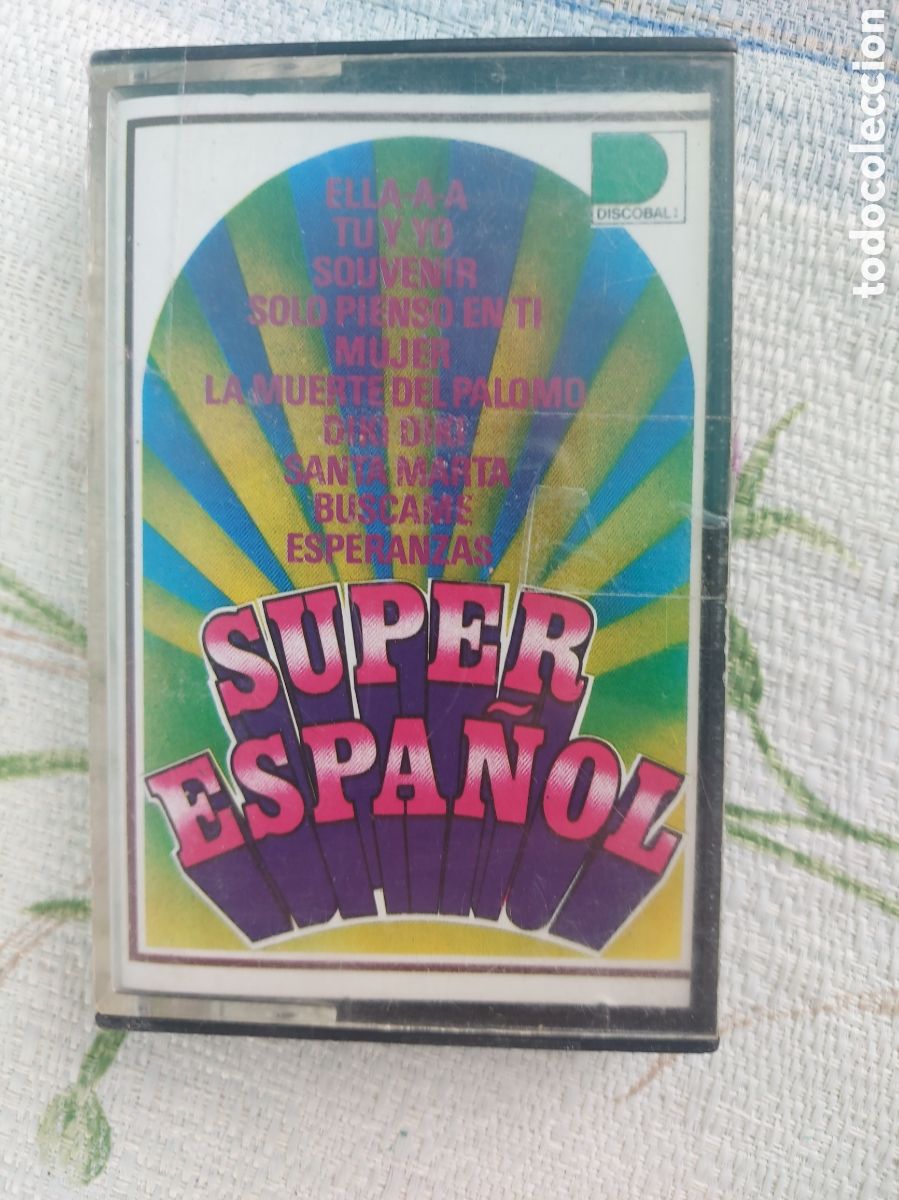 Casetes antiguos: CASETE SUPER ESPA&Ntilde;OL