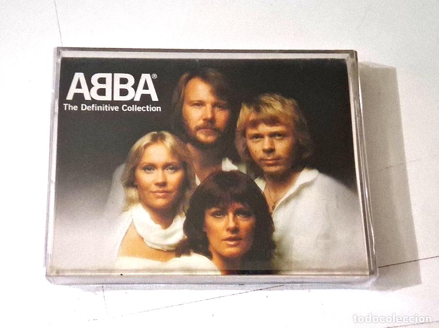 Casetes antiguos: ABBA &rdquo;THE DEFINITVE COLLECTION&rdquo; DOUBLE 2 CASSETTE K7