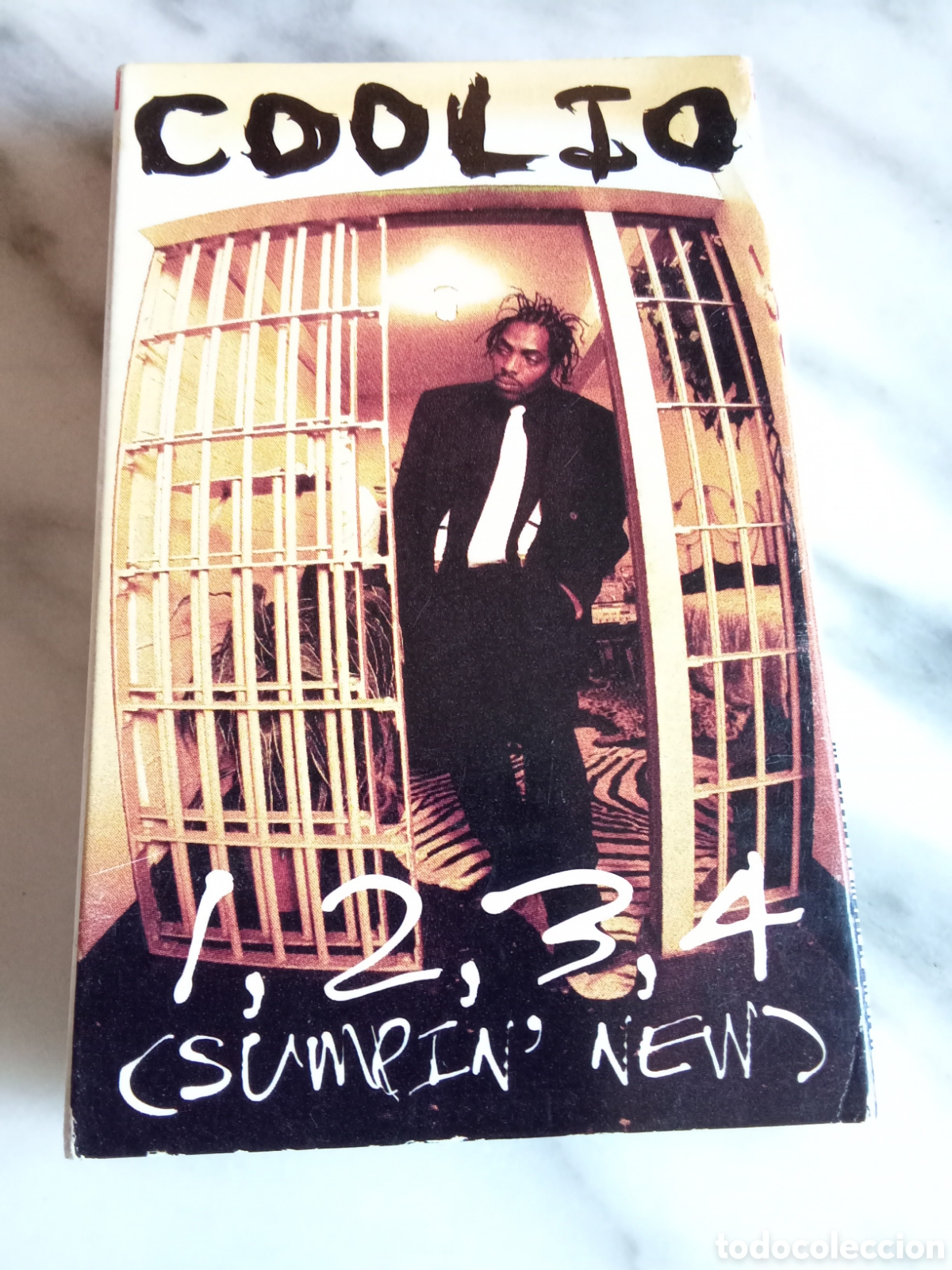 Casetes antiguos: Cassette Single 2 Tracks Coolio 1, 2, 3, 4 ( Sumpin' New )