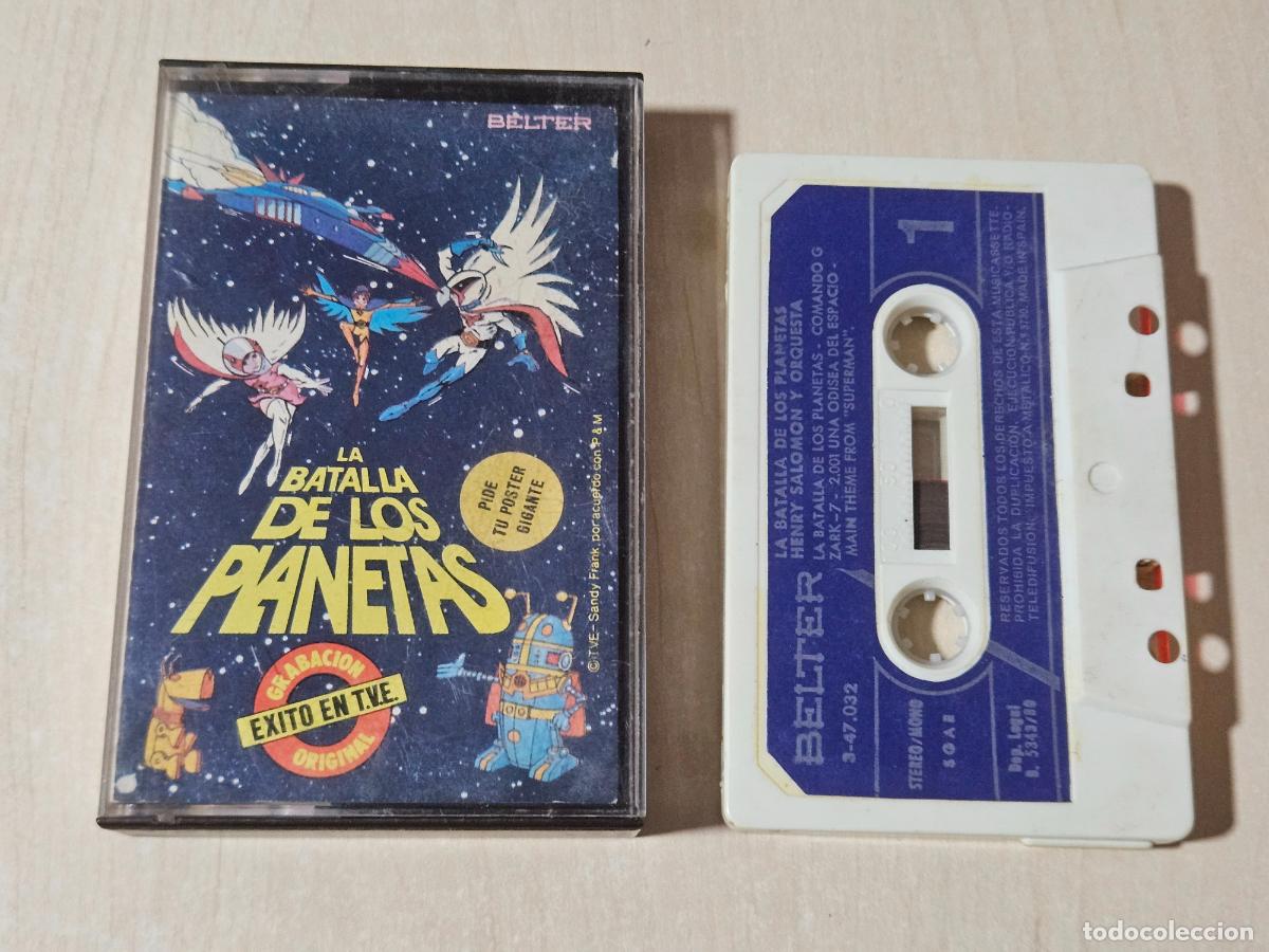 Casetes antiguos: LA BATALLA DE LOS PLANETAS / COMANDO G - 1980 BELTER - CASETE CINTA - leer descripcion