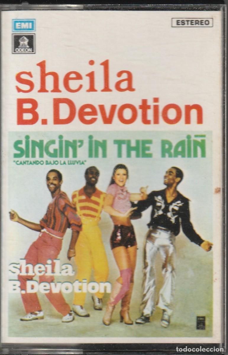 Casetes antiguos: SHEILA B. DEVOTION - Singin' in the rain (CASSETTE EMI-ODEON 1978 ESPA&Ntilde;A) PROBADA. TESTED.