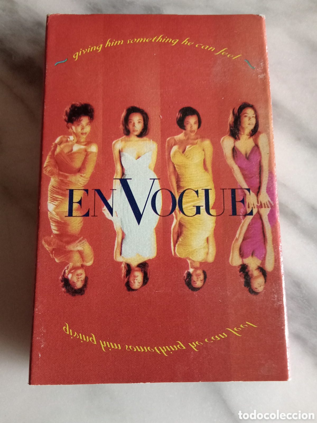 Casetes antiguos: Cassette Single 2 Tracks En Vogue Giving Him Something He Can Feel