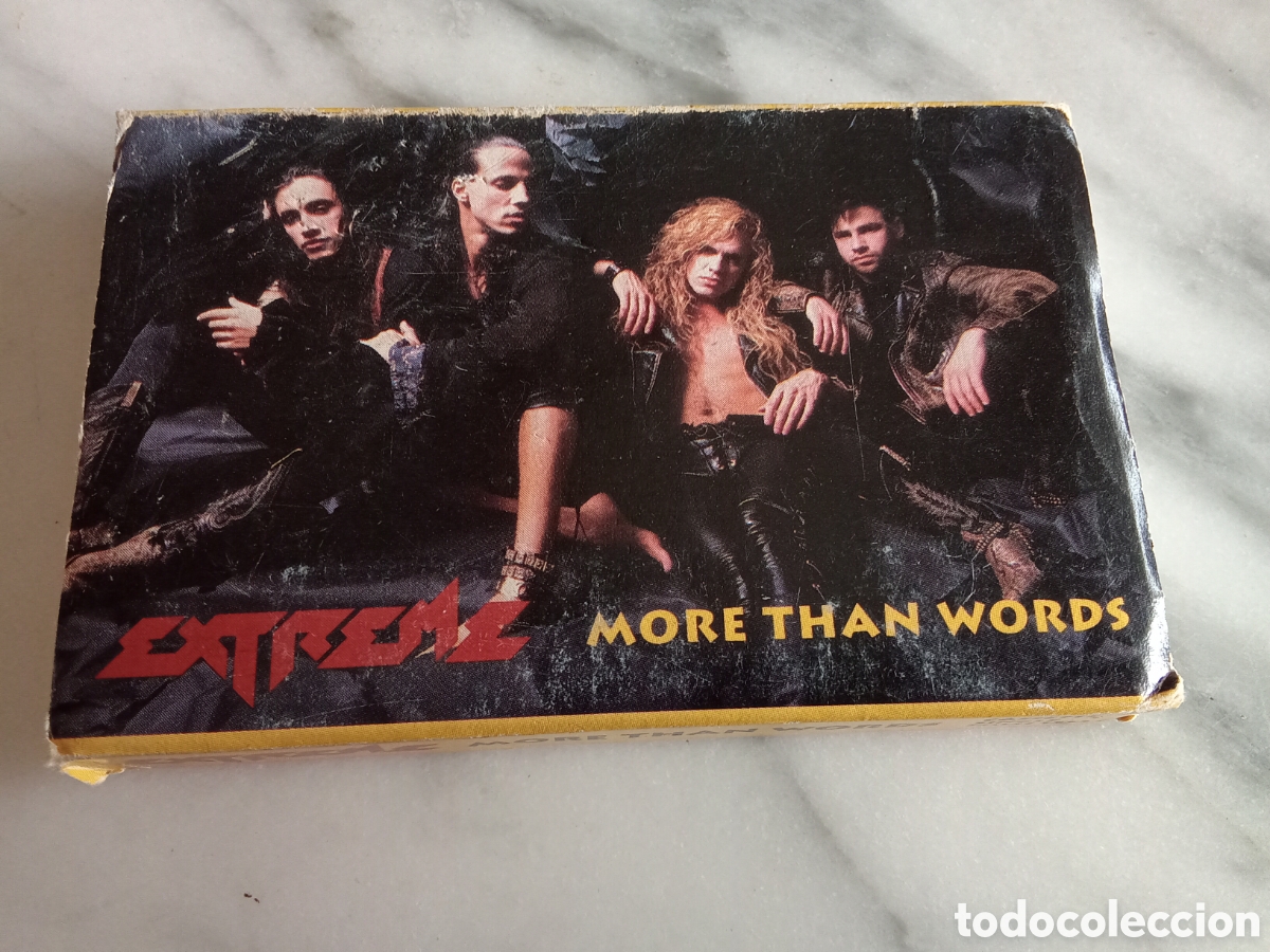 Casetes antiguos: Cassette Single 2 Tracks Extreme More Than Words - Edici&oacute;n USA