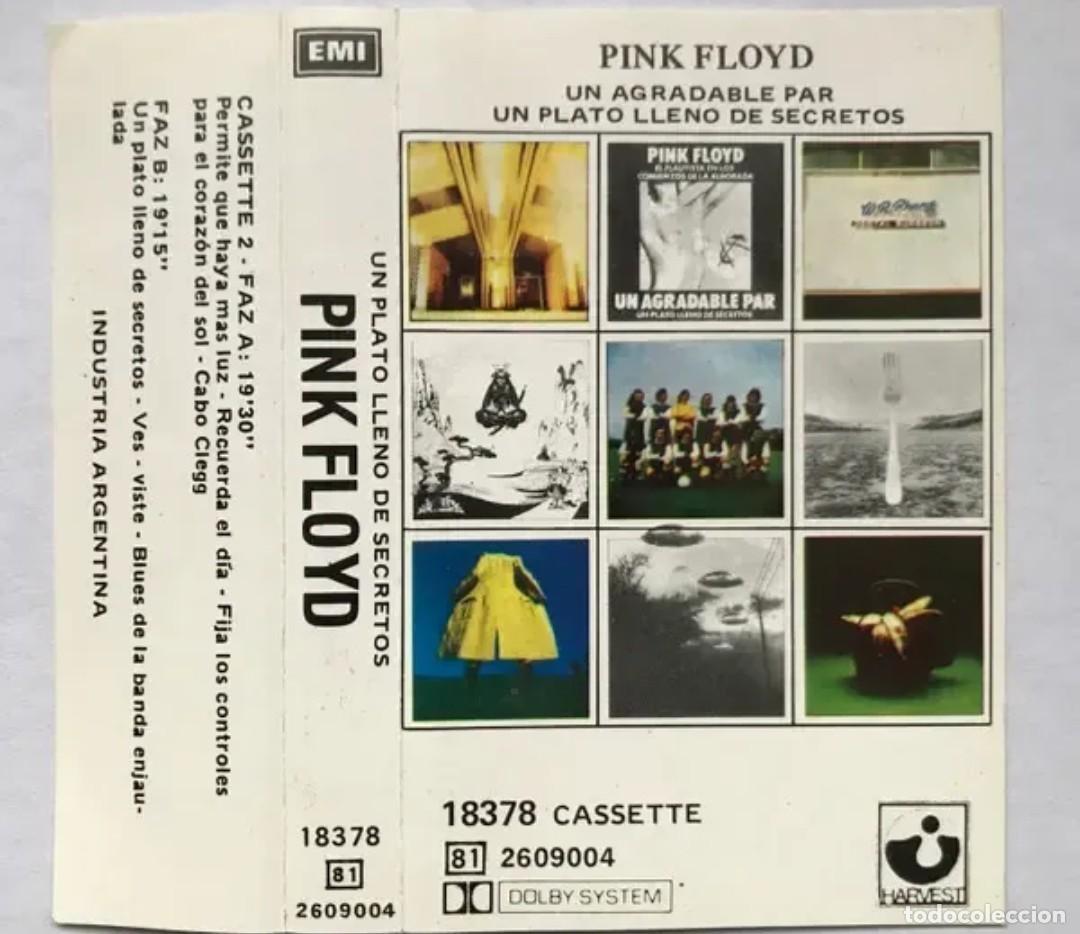 Casetes antiguos: Pink Floyd - Un Plato Lleno De Secretos (1974) Casete