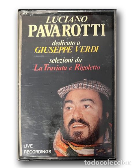 Casetes antiguos: Luciano Pavarotti &ndash; Dedicato A Giuseppe Verdi Cassette
