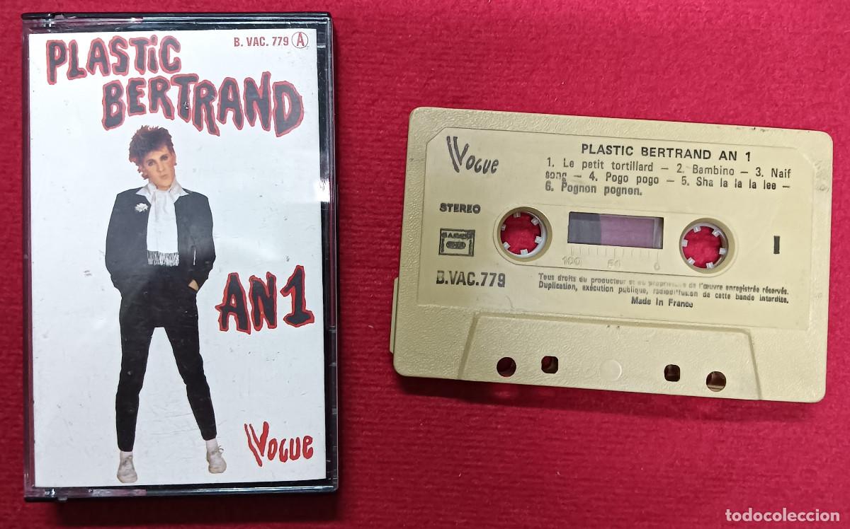 Casetes antiguos: Cassette PLASTIC BERTRAND - An 1 - Vogue 1977 - B. VAC. 779 (NM/NM)