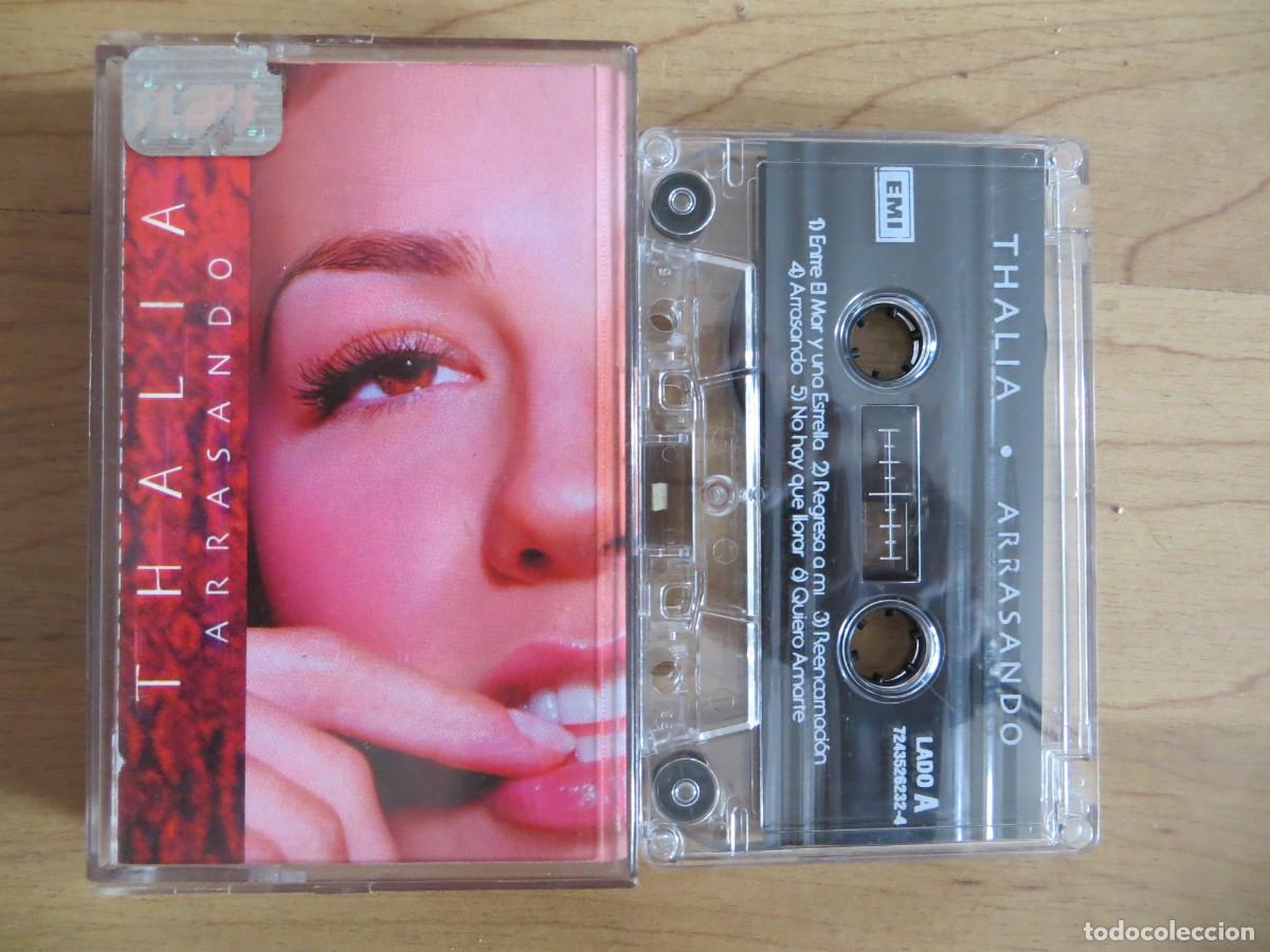 Casetes antiguos: Thalia - Arrasando (Cass, Cle) 2000 COLOMBIA