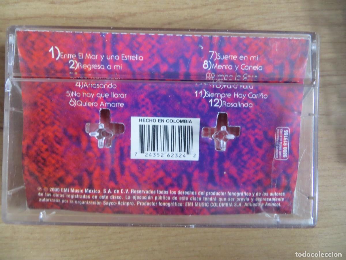 Casetes antiguos: Thalia - Arrasando (Cass, Cle) 2000 COLOMBIA - Foto 2