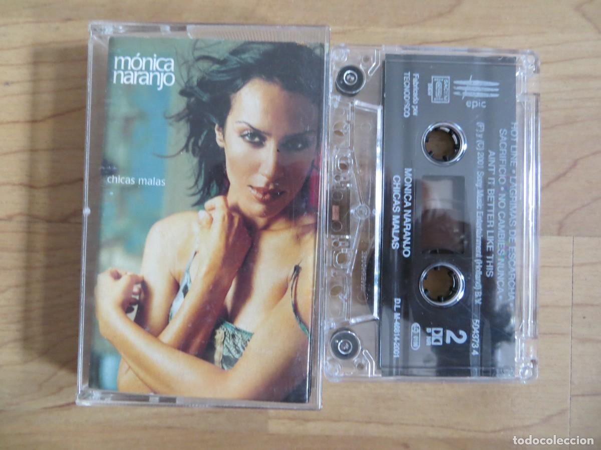 Casetes antiguos: M&oacute;nica Naranjo - Chicas Malas (Cass, Album) 2001 SPAIN