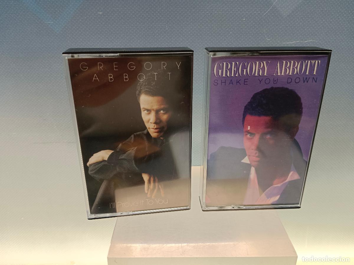 Casetes antiguos: 2 cintas de casete de Gregory Abbott: I'll Prove It to You + Shake You Down. A&ntilde;os 80.