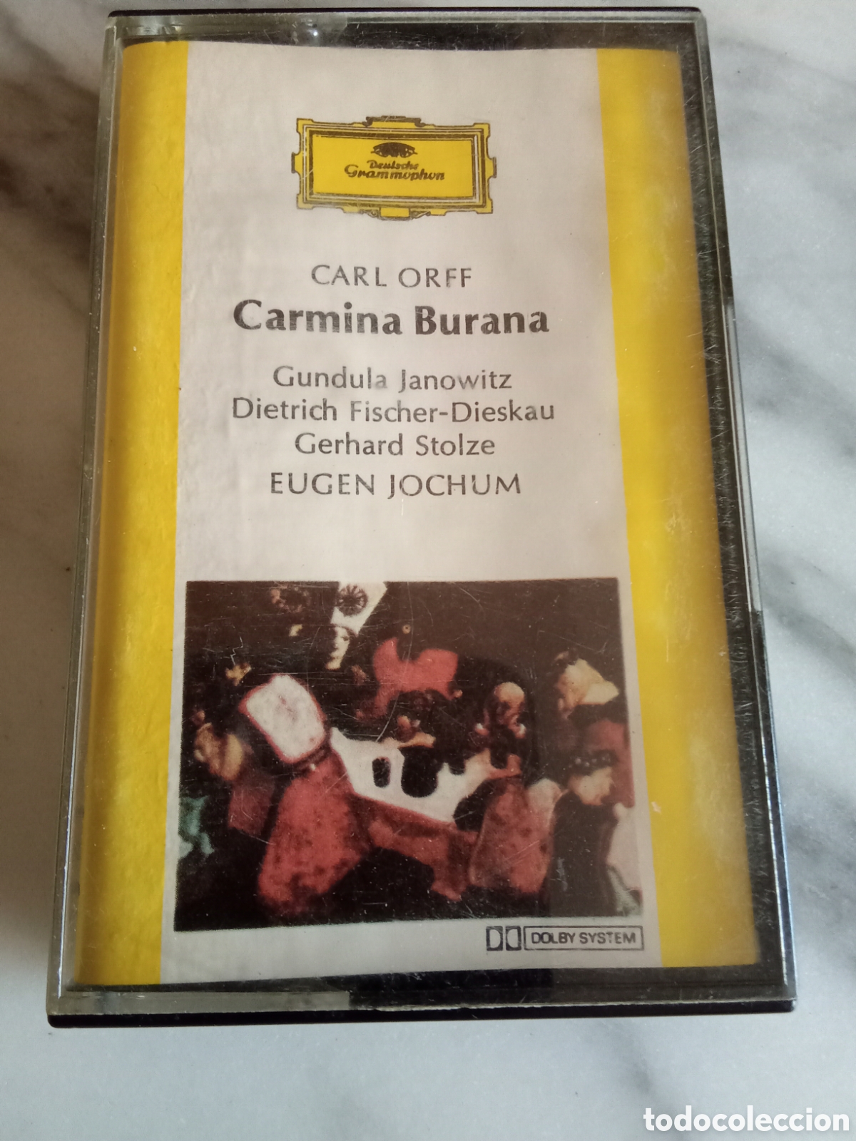 Casetes antiguos: Cassette Carl Orff Carmina Burans Cantiones Profanae