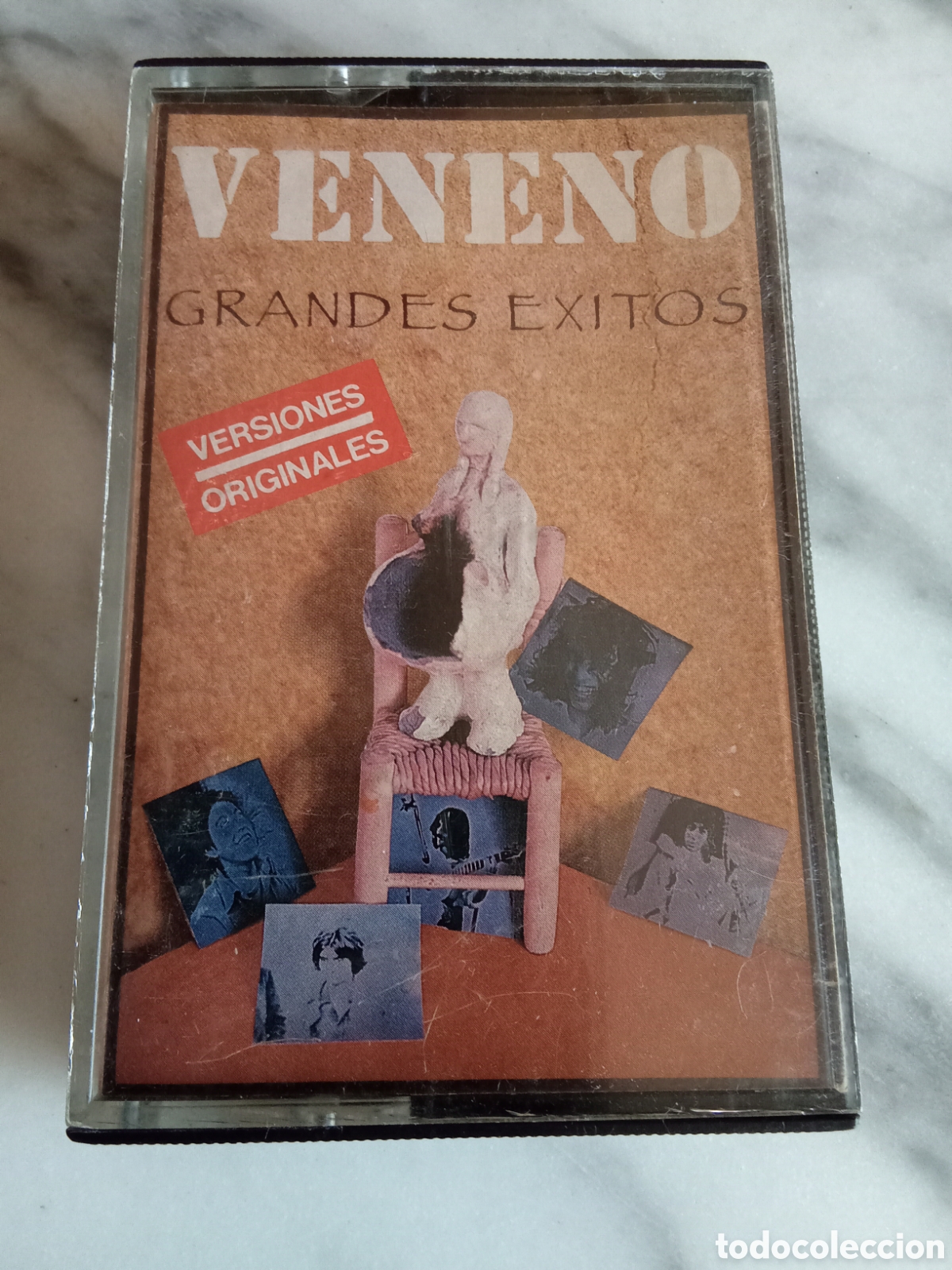 Casetes antiguos: Cassette Veneno Grandes Exitos