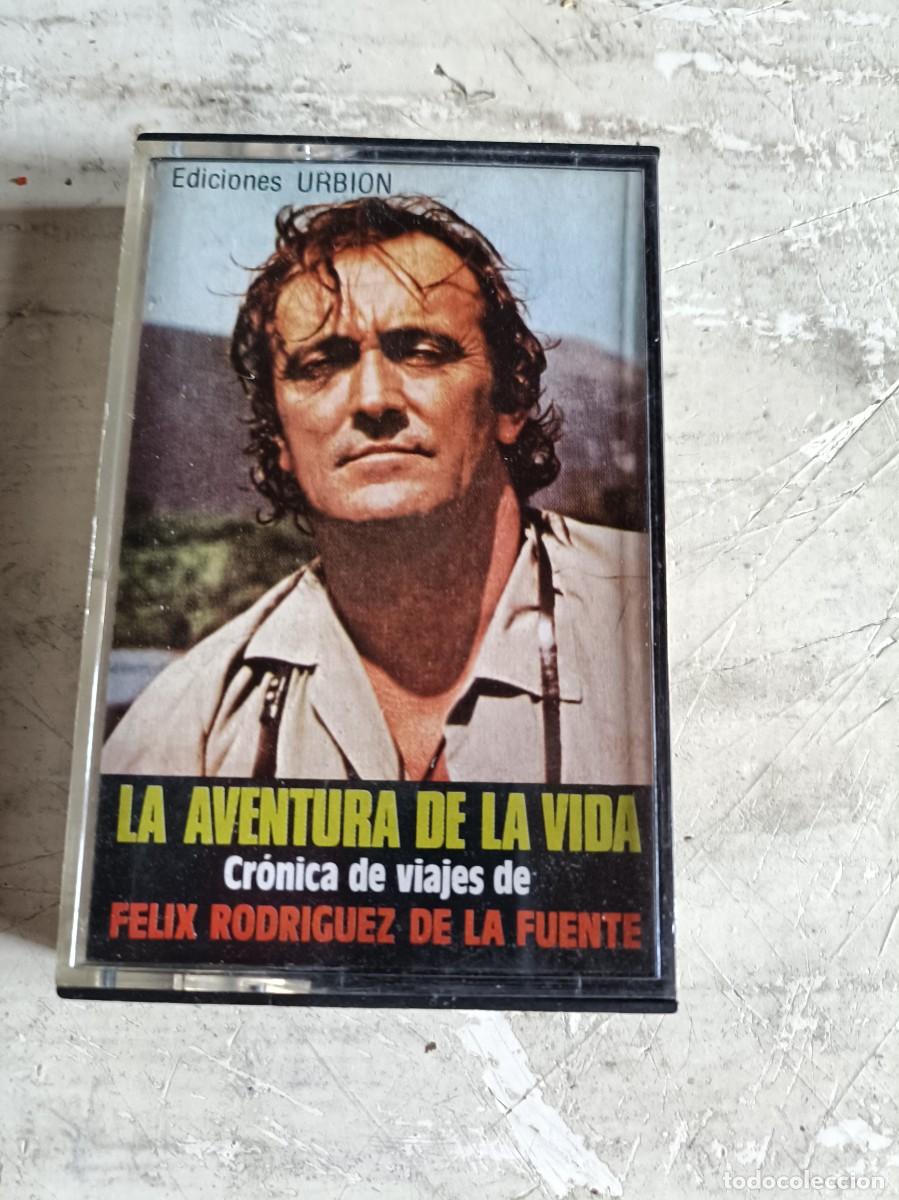 Casetes antiguos: LA AVENTURA DE LA VIDA CASETTE e FELIX RODRIGUEZ DE LA FUENTE.