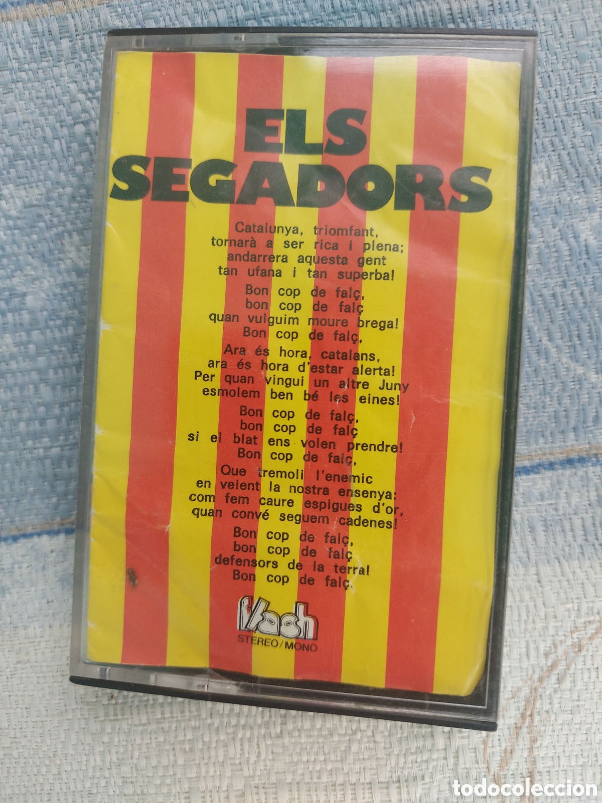 Casetes antiguos: CINTA DE CASETE ELS SEGADORS