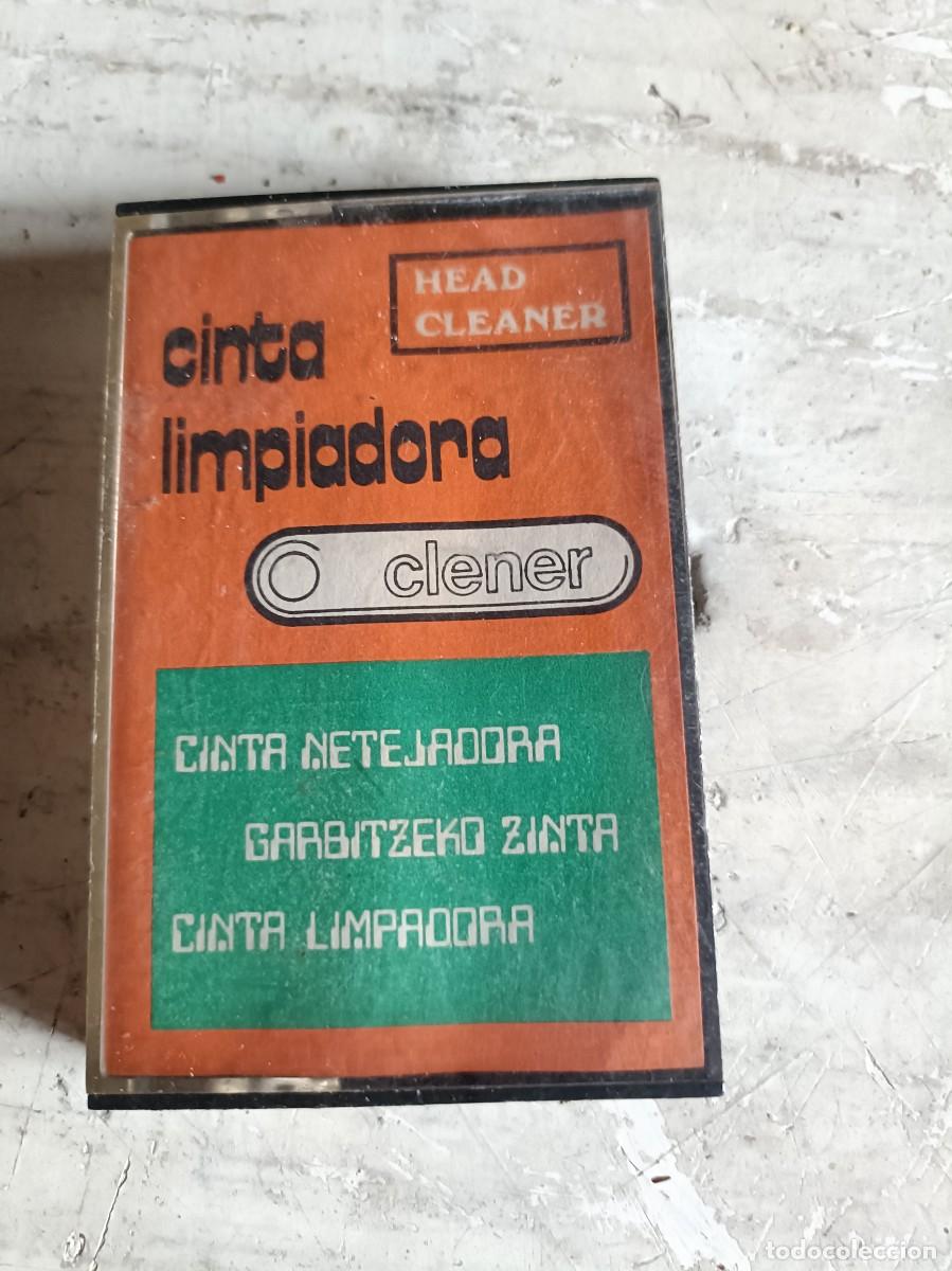 Casetes antiguos: CINTA LIMPIADORA DE CASSETTE CLEANER CASETTE