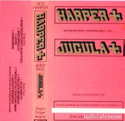 Casetes antiguos: Roy Harper & Jimmy Page &ndash; &rdquo;Whatever Happened To Jugula?&rdquo; cassette