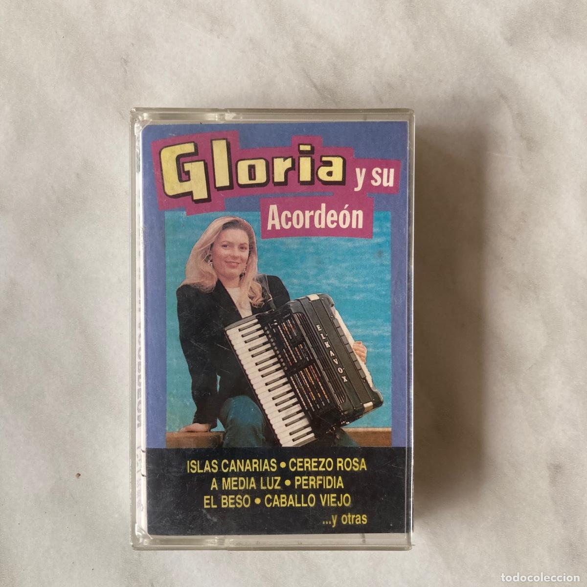 Casetes antiguos: CASSETTE GLORIA Y SU ACORDE&Oacute;N CASETE, OPEN RECORDS