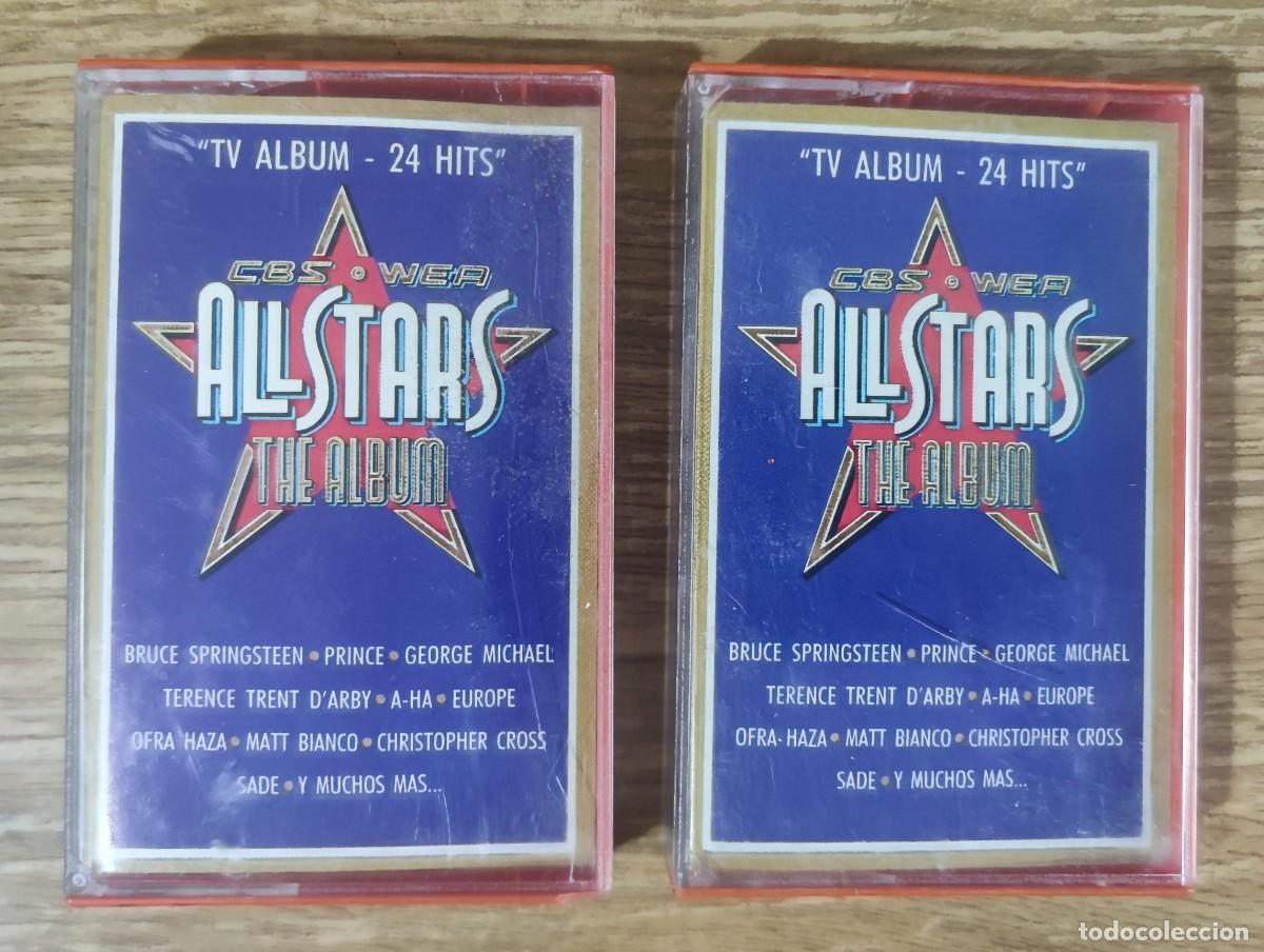 Casetes antiguos: Cassette doble All Stars. The Album (1988) ed. espa&ntilde;ola
