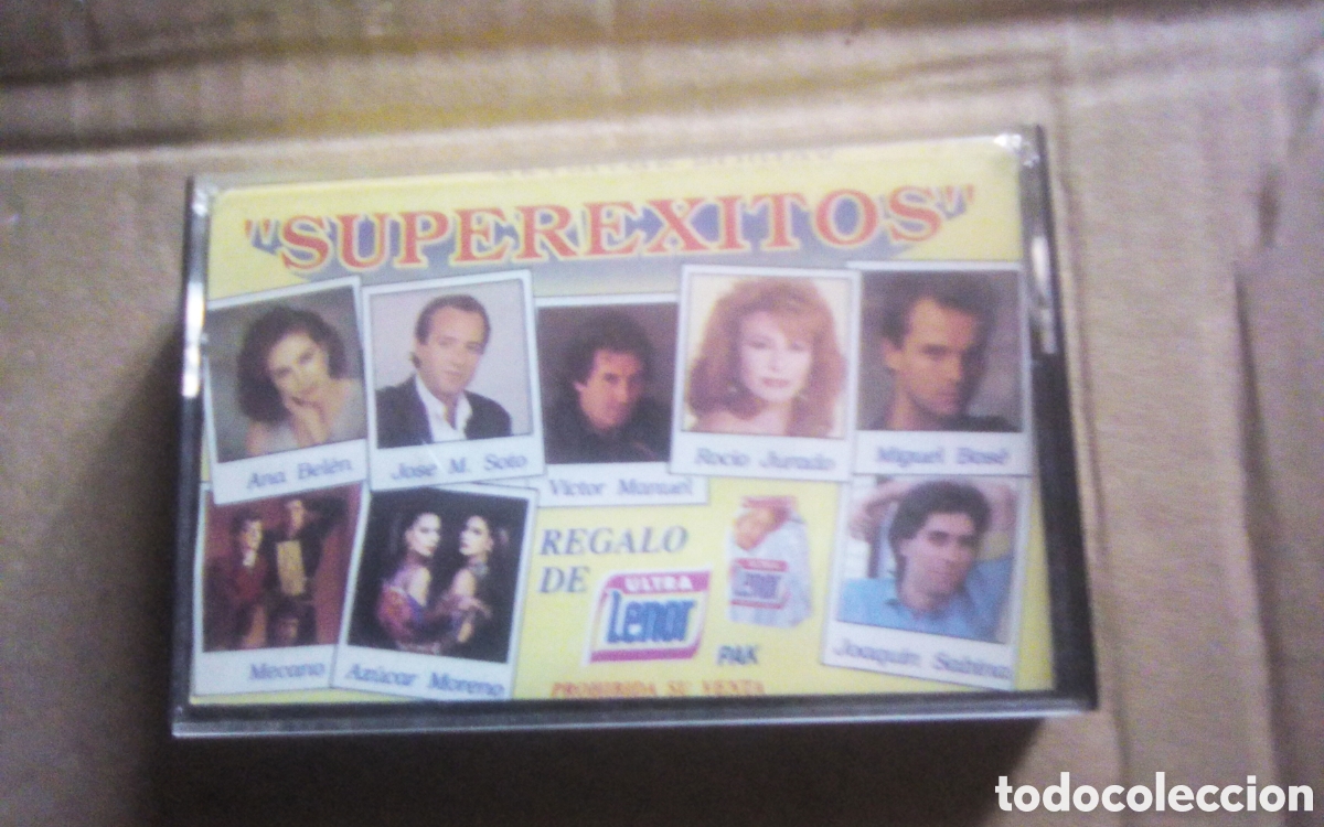 Casetes antiguos: Cinta cassette Super &Eacute;xitos. Ana Bel&eacute;n, J. M. Soto, V&iacute;ctor Manuel, Roc&iacute;o Jurado, Miguel Bos&eacute;, etc...