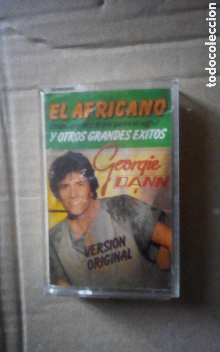 Casetes antiguos: Cinta cassette Georgie Dann. El africano y otros grandes &eacute;xitos. A&ntilde;o 1985.