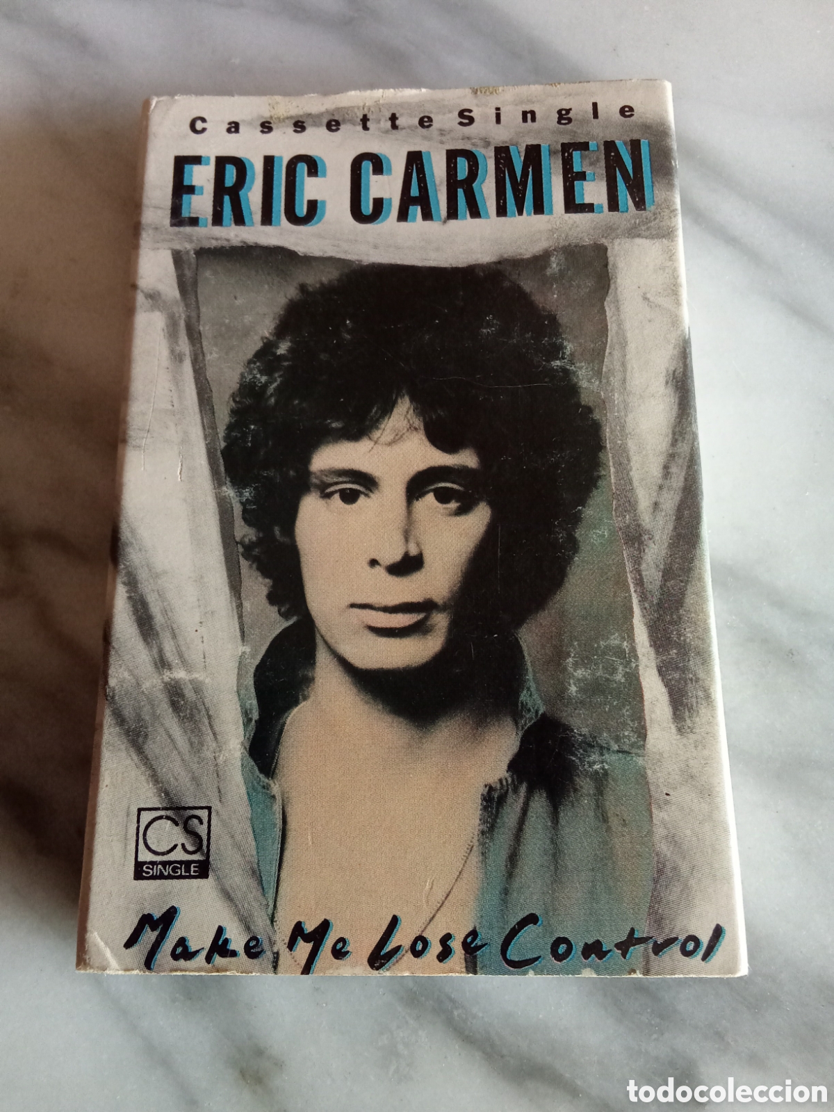 Casetes antiguos: Cassette Single Eric Carmen Make Me Lose Control - Ed. USA