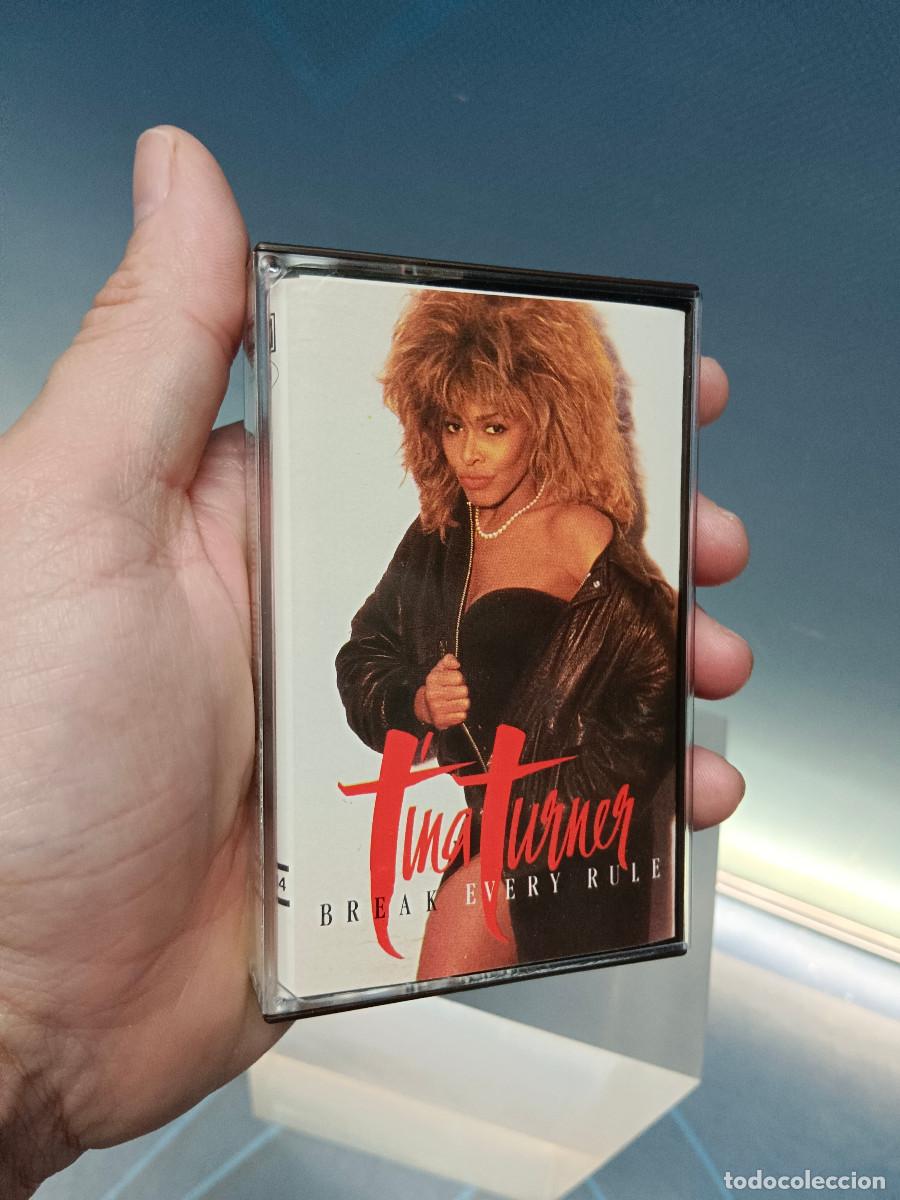Casetes antiguos: Cinta de casete: Tina Turner - Break Every Rule. Emi, 1986.
