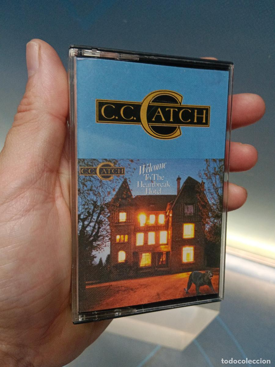 Casetes antiguos: Cinta de casete: C.C. Catch &ndash; Welcome to the Heartbreak Hotel. Ariola, 1986.