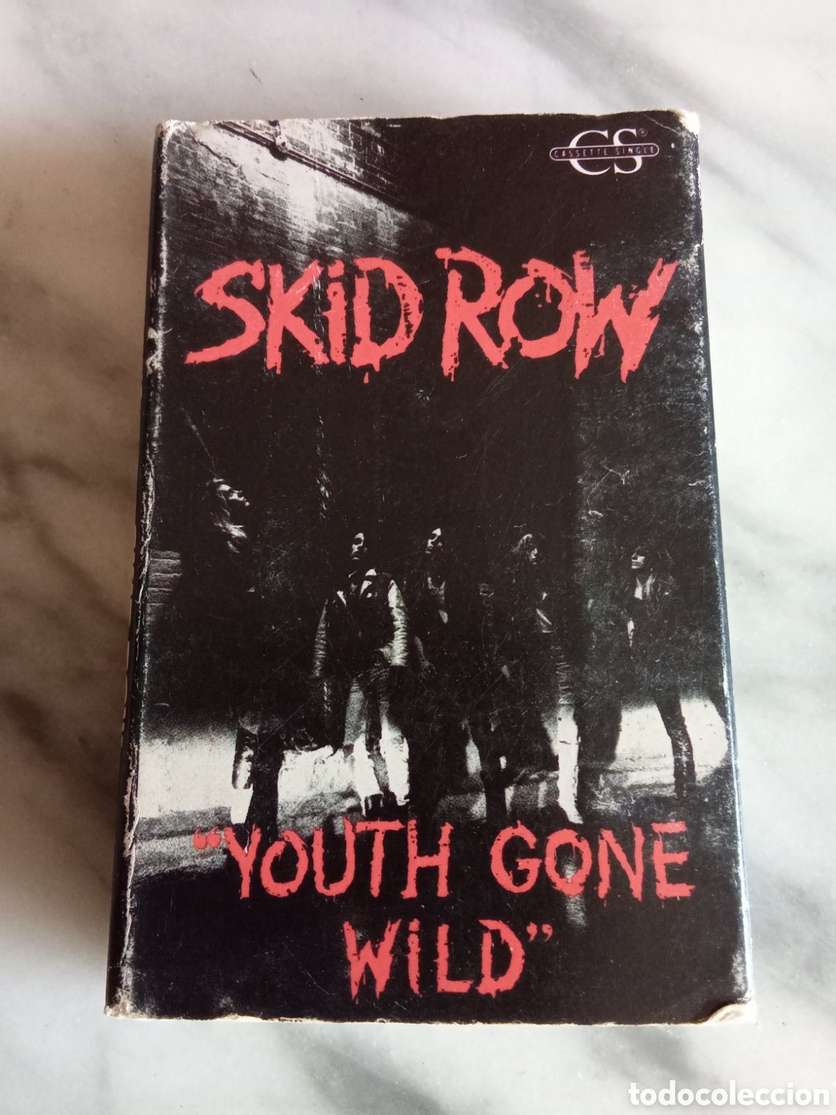 Casetes antiguos: Cassette Single 2 Tracks Skid Row Youth Gone Wild - Edici&oacute;n USA