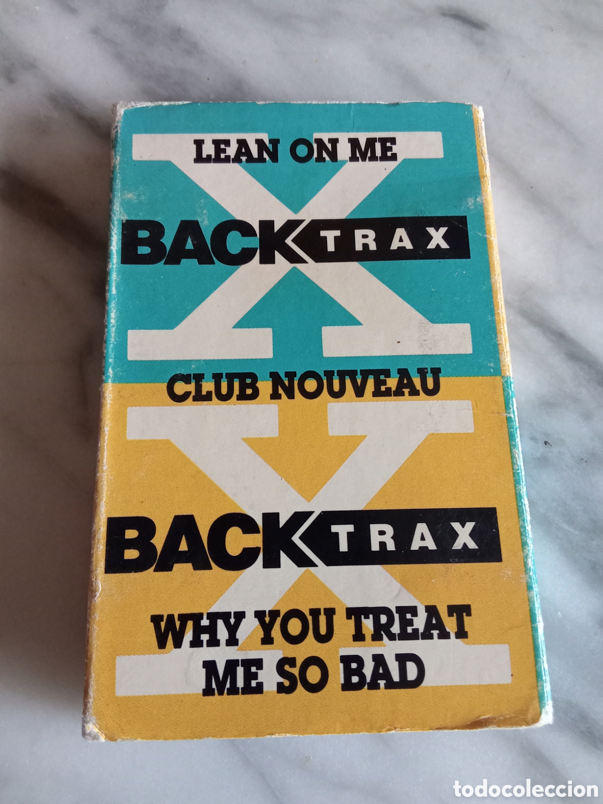 Casetes antiguos: Cassette Single 2 Tracks Club Nouveau Lean on me - Ed. USA Synth Soul