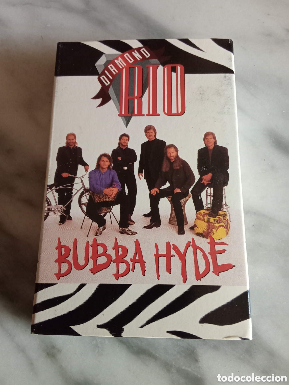 Casetes antiguos: Cassette Single 2 Tracks Diamond Rio Bubba Hyde - Country Ed. USA