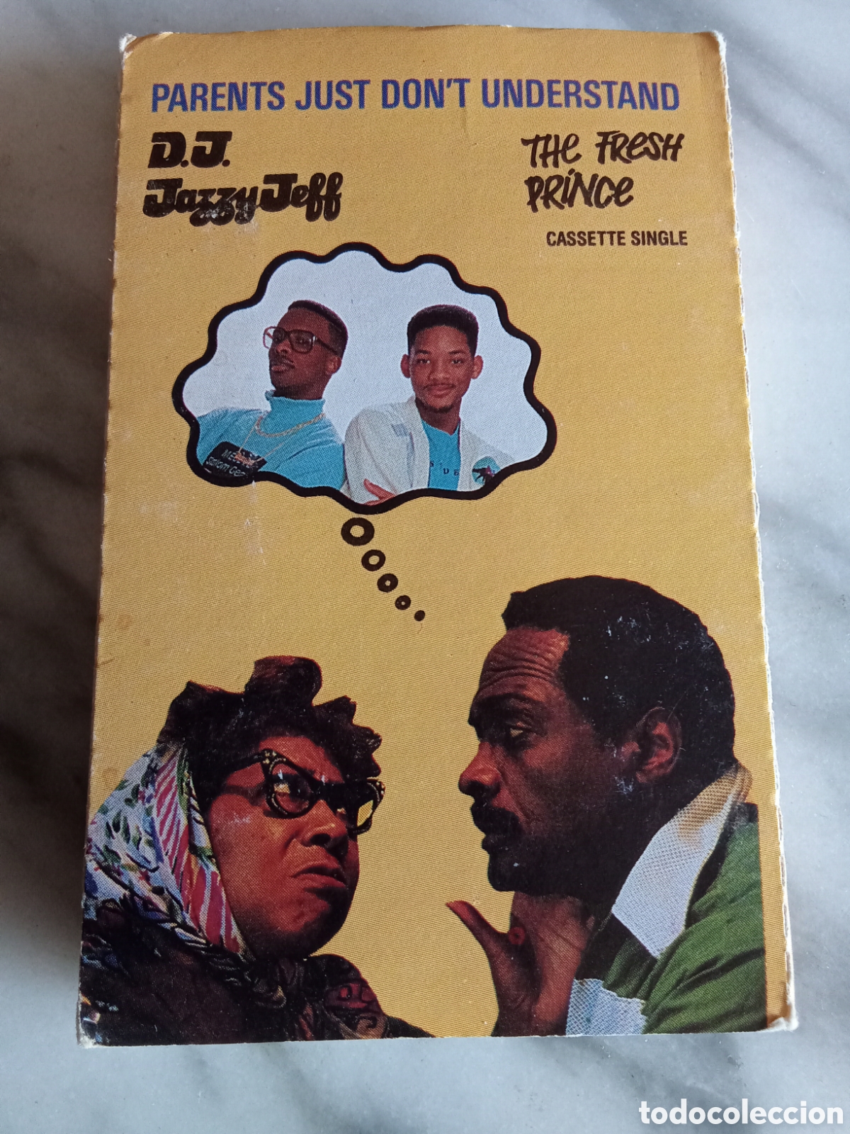 Casetes antiguos: Cassette Single D.J. Jazzy Jeff & The Fresh Prince - Ed. USA