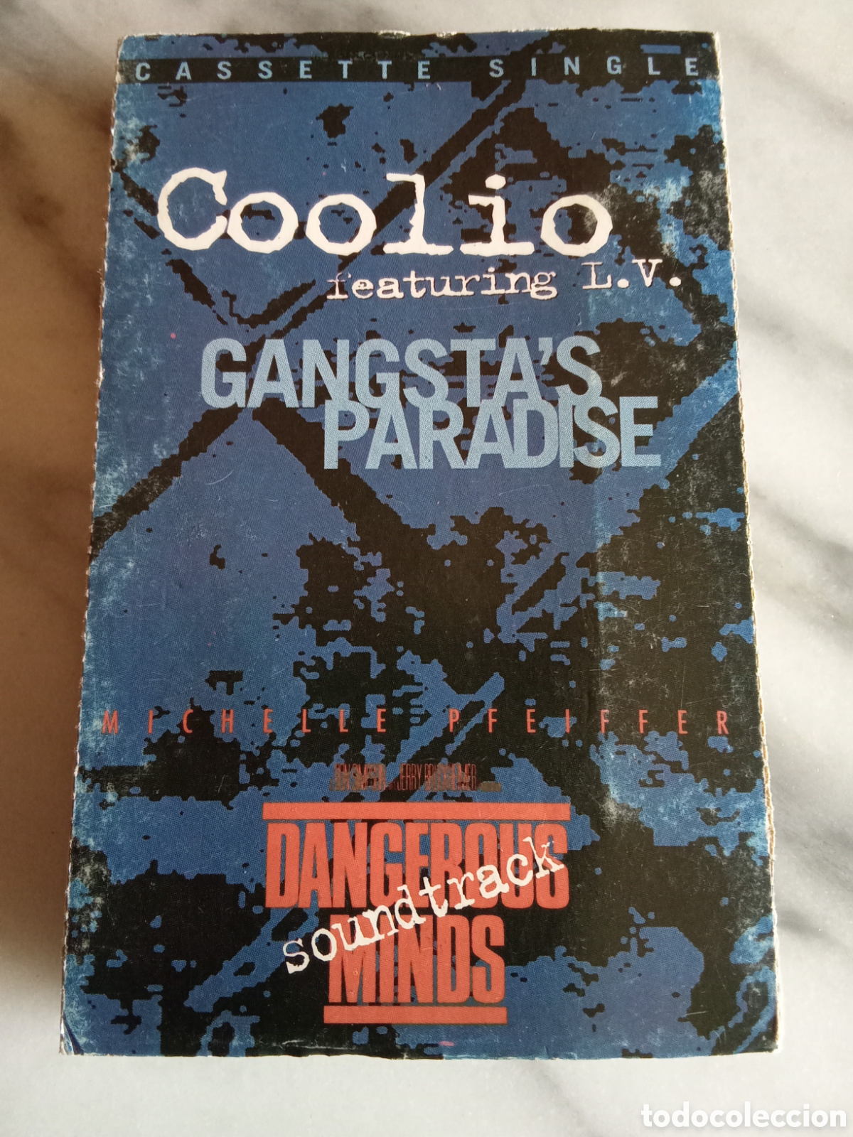 Casetes antiguos: Cassette Single Coolio featuring L.V. Gangsta's Paradise Ed. USA
