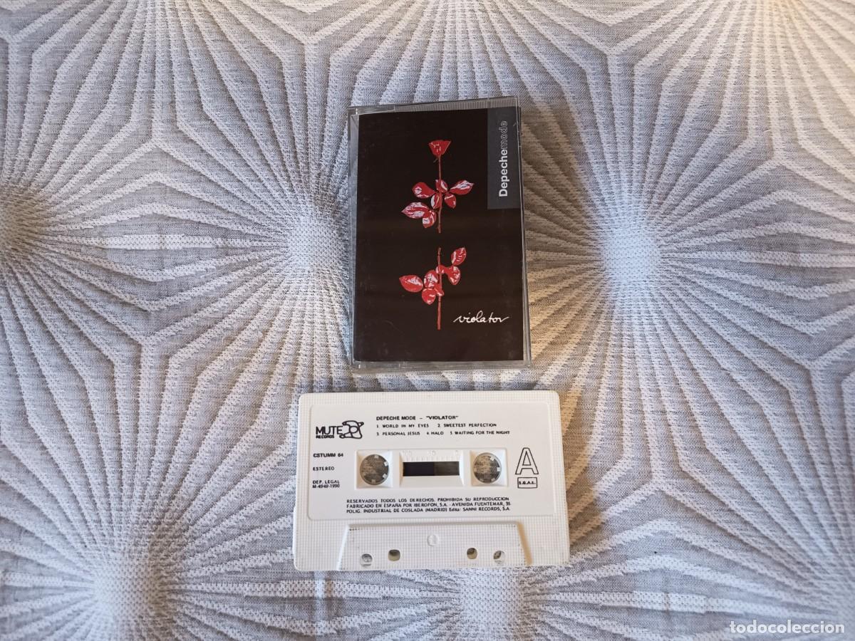 Casetes antiguos: Depeche Mode &ndash; Violator primera edicion Espa&ntilde;ola, 1990