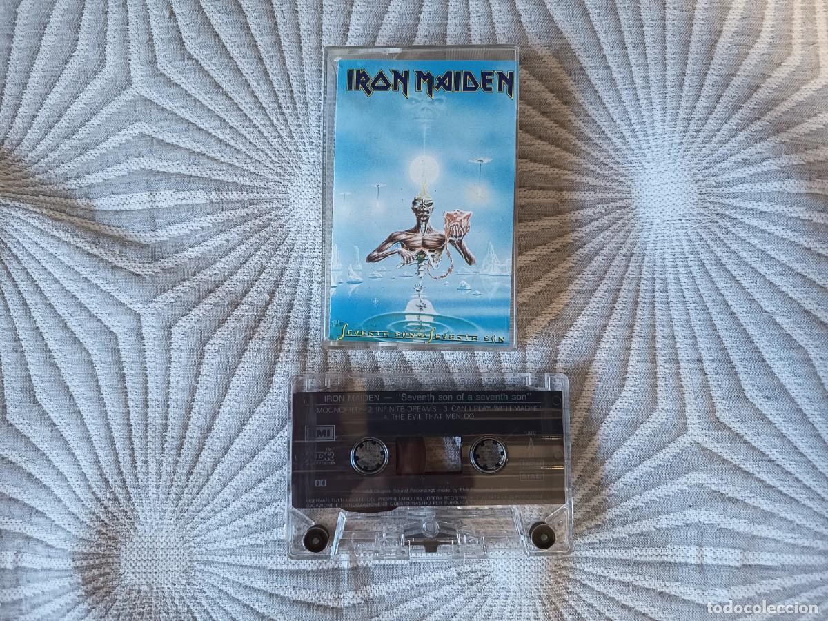 Casetes antiguos: Iron Maiden &ndash; Seventh Son Of A Seventh Son Italia, 1988
