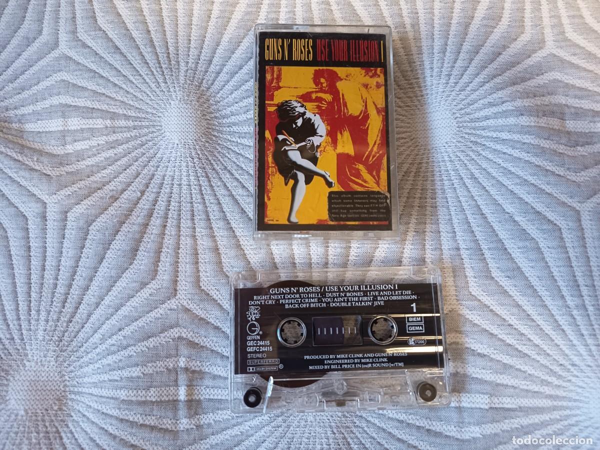 Casetes antiguos: Guns N' Roses &ndash; Use Your Illusion I Europa, 1991